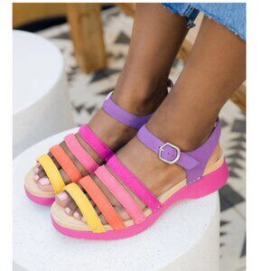 new Dansko Roxie Sandals  Milled Nubuck 252